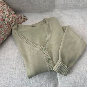 john galt | size s | light green sweater